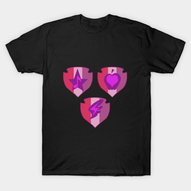 My little Pony - Crusaders Cutie Mark Special T-Shirt by ariados4711